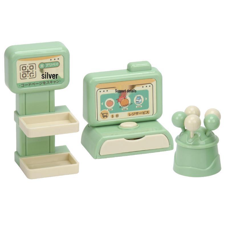 

Миниатюрная модель кассового аппарата-леденца для кукольного домика, игрушка для ролевых игр, украшение