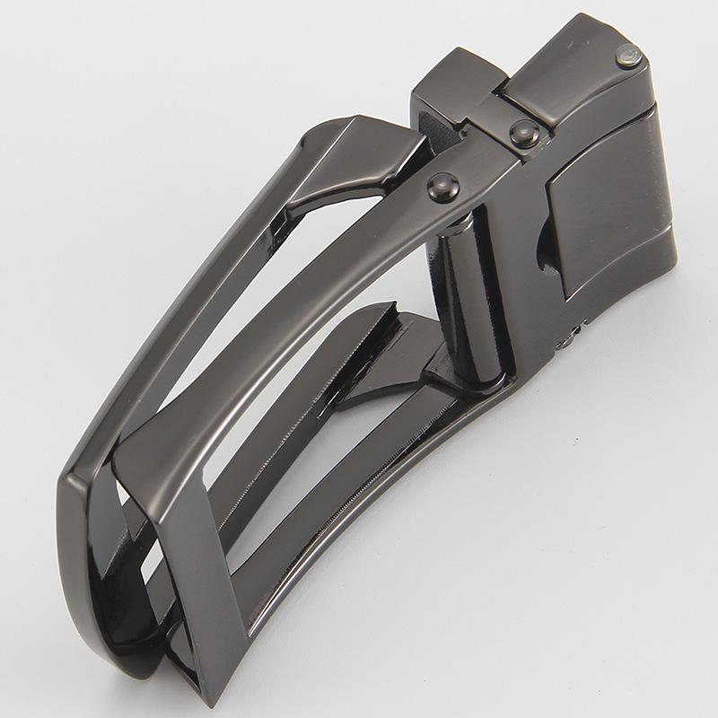 3.1 Clip Buckle Reverse Pull Automatic Buckle Head Zinc Alloy Belt Buckle Belt Head Belt Head System