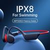 Костная проводимость Наушники Bluetooth Беспроводной IPX8 Водонепроницаемый MP3-плеер Hifi Наушники с микрофоном Гарнитура для плавания