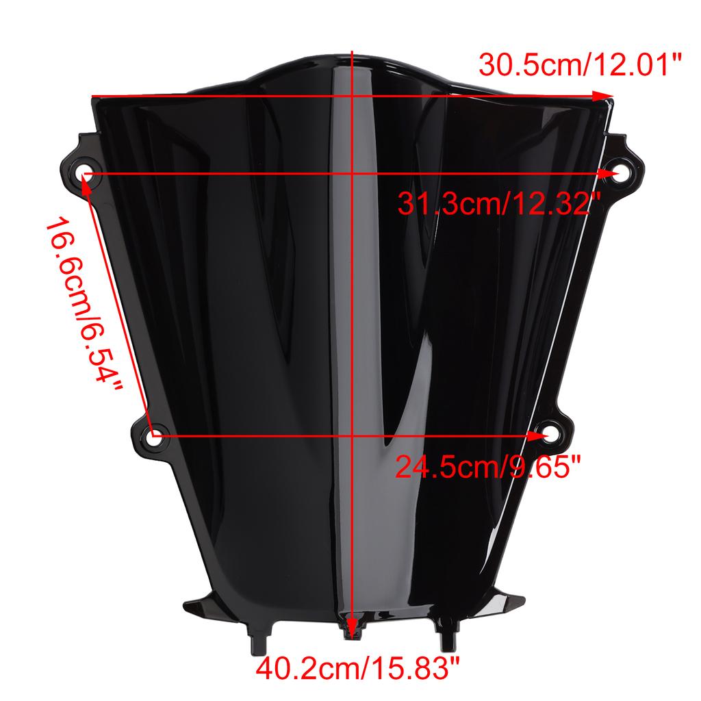 Windshield WindScreen Fit for YAMAHA YZF R9 2025 Black