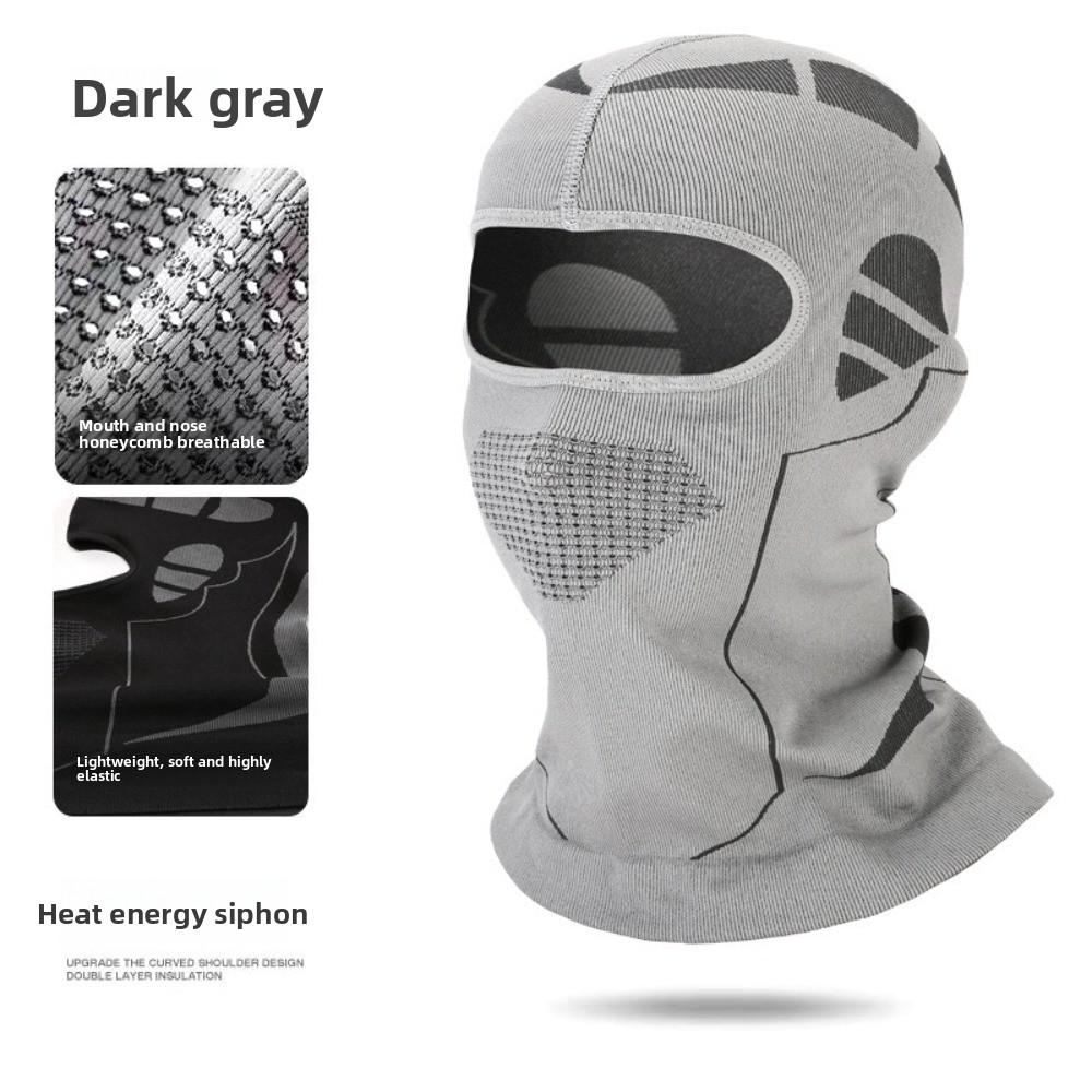 Breathable Motorcycle Balaclava Face Cover High Stretchy Helmet Hood Cycling Bike Scarf  Winter Ski