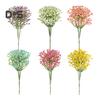 UV-Resistant Artificial Flowers 20&36 Stems Realistic Touch Gypsophila Bouquets for Weddings Home Decor Weatherproof Plastic Fake Flowers for Outdoor
