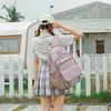 Teenagers School Bags For Girls Junior High School Students Backpacks Women Kawaii Bag Kids Knapsack Solid Bookbag Lady Packsack