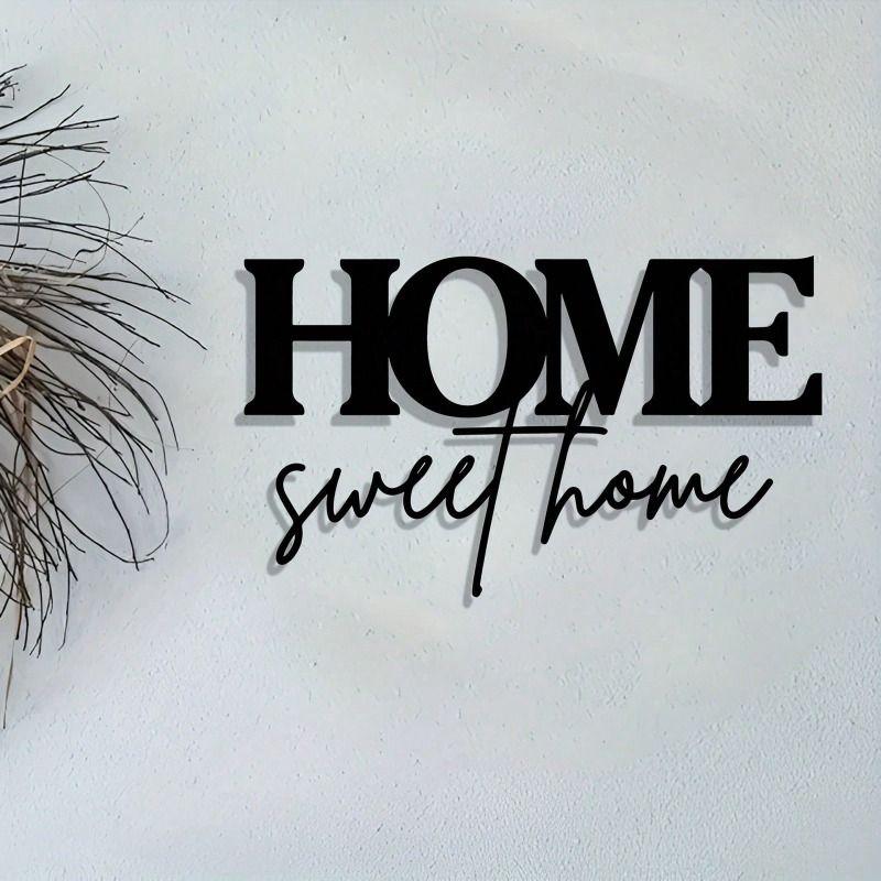 Moderiktig väggdekor i metall för entré, kontor, sovrum