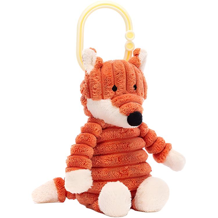 

JELLYCAT Woods Animals Series Little Fox Rattle Soothing Doll Plush Pendant 14cm High