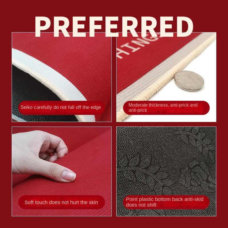 Christmas Tree Carpet New Year Festival Atmosphere Feeling Large Size Living Room Bedroom Floor Mat Home Decoration