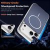 iPhone 17 Pro Max Transparent Frosted Magnetic Charging Protective Case - Creative & Personalized Design