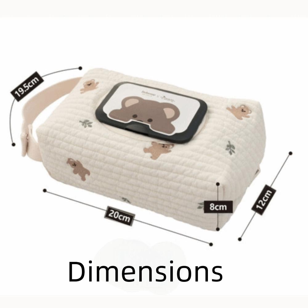 New Cartoon Car Mounted Tissue Box Portable Modern Simplicity Wet Wipes Case Removable Napkin Holder Car Interior