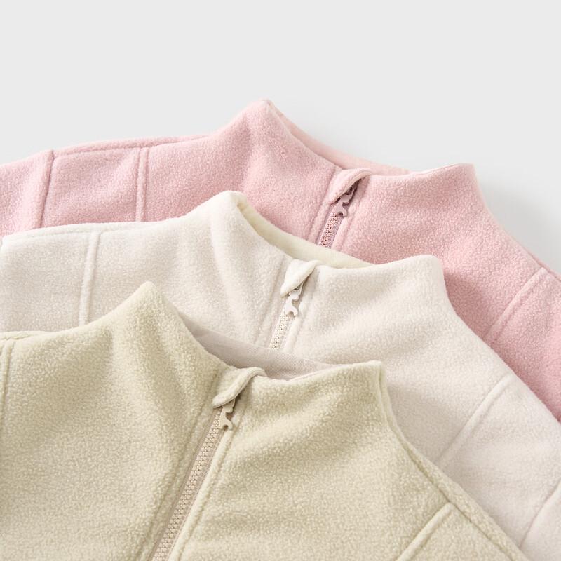 TONGTAI Kids  Fleece Stand Collar Sweatshirt 120cm