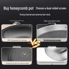 Kombach 304 Stainless Steel Honeycomb Non-Stick Wok