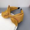2022 European & American Bow Headband: Wide-Brimmed Korean Fashion Hair Clip for Women