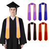 Graduation Accessory 72-inch Long Satin Graduation Ribbon Smooth Border Design for Parties Celebrations