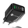 58W Multi-Standard Fast Charger with USB and 2PD for EU/US/UK/KR/AU