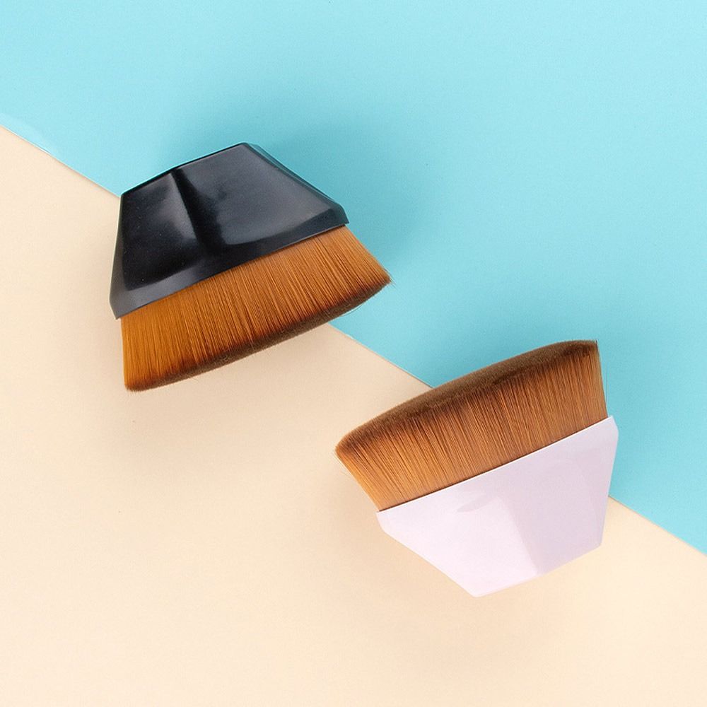 Kabuki Face Blush Foundation Makeup Brush Flat Top Makeup Brushes Gifts Liquid Powder  Women