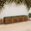 4 piece Seat Cushions VUGHT 4 pcs 100percent  Polyester Olive Green