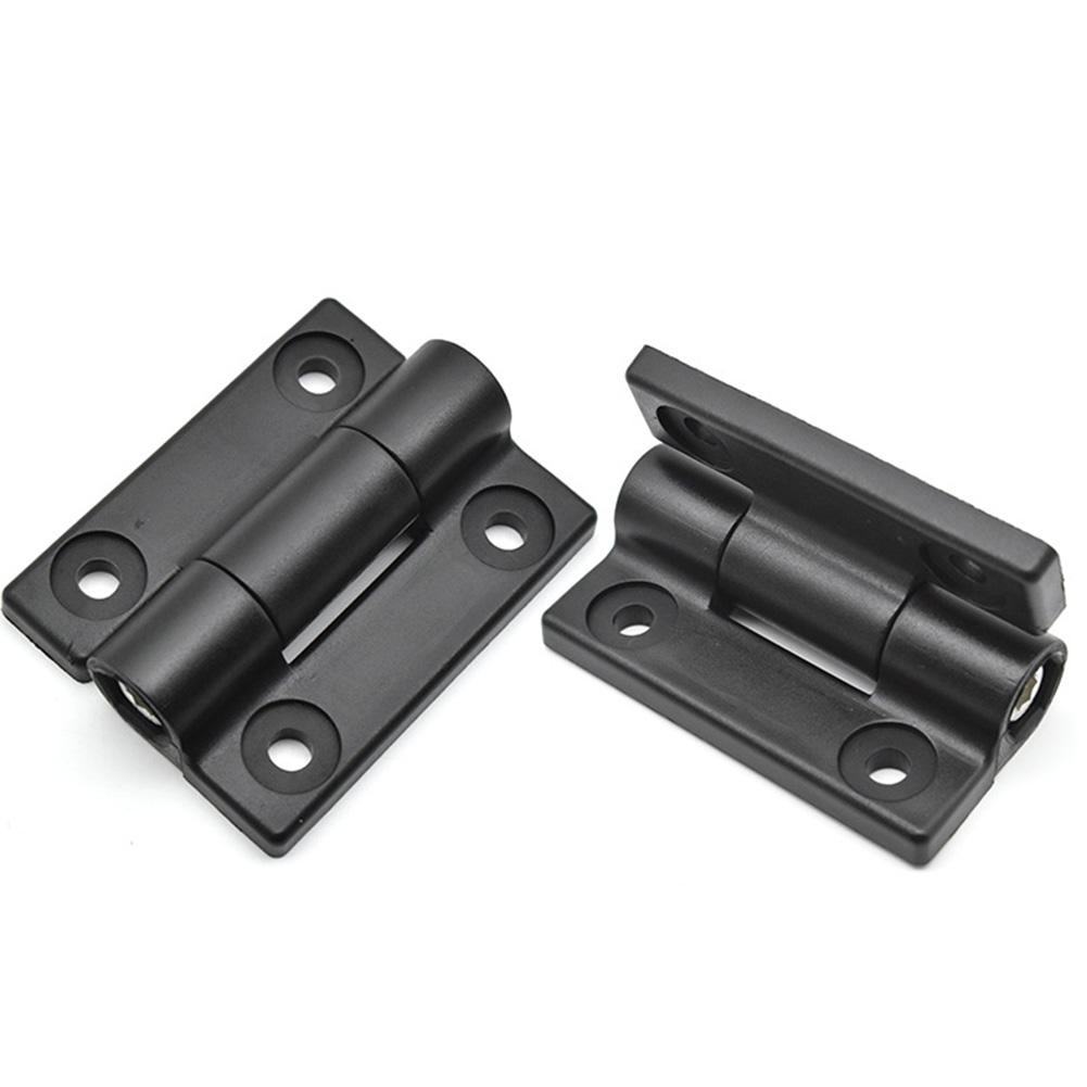 2pcs Hinges DIY Damped Rotary Shaft Adjustable Torque Hinge with Any Stop Positioning for Cabinets Electrical Panels Furniture