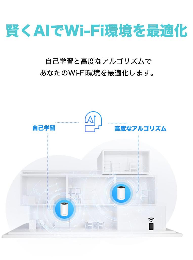 WiFi Router Mesh WiFi WiFi6E AXE5400 Port IPv6 Compatible Wireless Router Smart Home Compatible AXE5400 1 Unit Deco XE75 TP-Link High-Speed 2.5G
