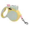 Retractable Dog Leash Comfortable Handle Automatic Telescopic Tractor Dog Tape with Flashlight for Small and Medium Dogs