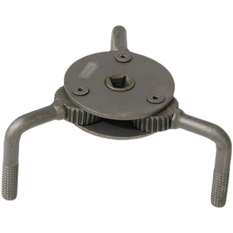 Excavator three-jaw machine filter wrench oil grid filter wrench automobile oil filter wrench disassembly machine filter wrench 1PCS