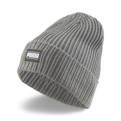 Puma Gerippte Klassische Beanie mit Bündchen 024038-03 Geräuchertes Perlmutt (Größe AD 58,5 cm)
