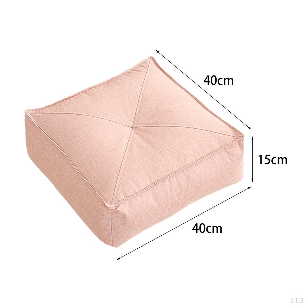 Almofada de chão para meditação e relaxamento