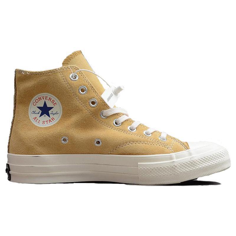 HUMAN MADE x Converse Chuck Taylor All Star Comfortable & Versatile Mid-Top Espadrilles Unisex Beige