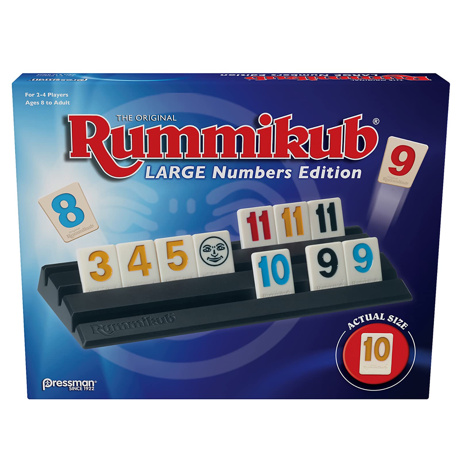 

Large Numbers Edition Board Game Rummikub белый