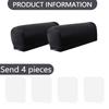 Elastic Pu Imitation Leather Waterproof Sofa Armrest Cover Protective Cover Non-Slip Armrest Towel Temu Hair