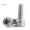 304 Stainless Steel Hex Socket   Hd Thrd Screws   Fastener (M5*10)