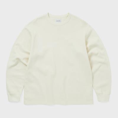 ThIS ÄR Aldrig Så Där Våffla L S T-shirt Elfenben