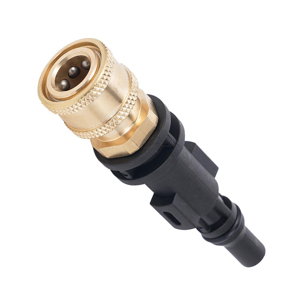 For Lavor Washing Gun Foam Pot Adapter 1/4 Quick Connector High Pressure Car Wash Accessories Optional Connector