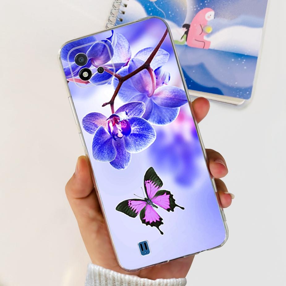 For Realme C11 2021 Case Cute Dinosaur Astronaurt Cover Soft Silicone Phone Case For Realme C11 2020 RealmeC11 2021 Fundas Coque