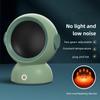 Desktop Space Heater Quiet High Power Portable Heater Fan for Bedrooms Study Bathroom Indoor Use Green/White