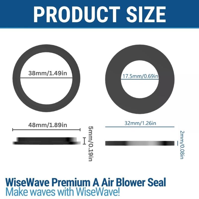 PVC Gasket Set For A And B/C Connector Leak Prevention Inflatable Hot Tubs Hearter Spa Connector Seal Gasket