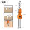 Hole Opener Countersink Drill Drill Bit Hexagon Shank Woodworking For Wood