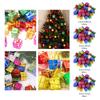 120 Pieces Gift Box Christmas Ornaments Decorative Christmas Hanging Decorations for Holiday Birthday Porch Home Restaurant
