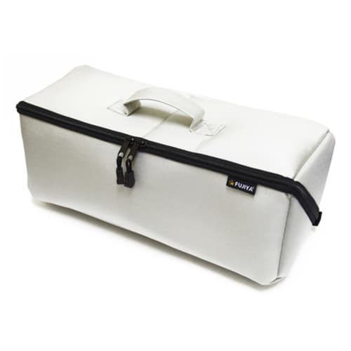 Fujiya Hippo Case (Fabric Tool Case), 2L Size, Ice Gray, FTC2-2LIG