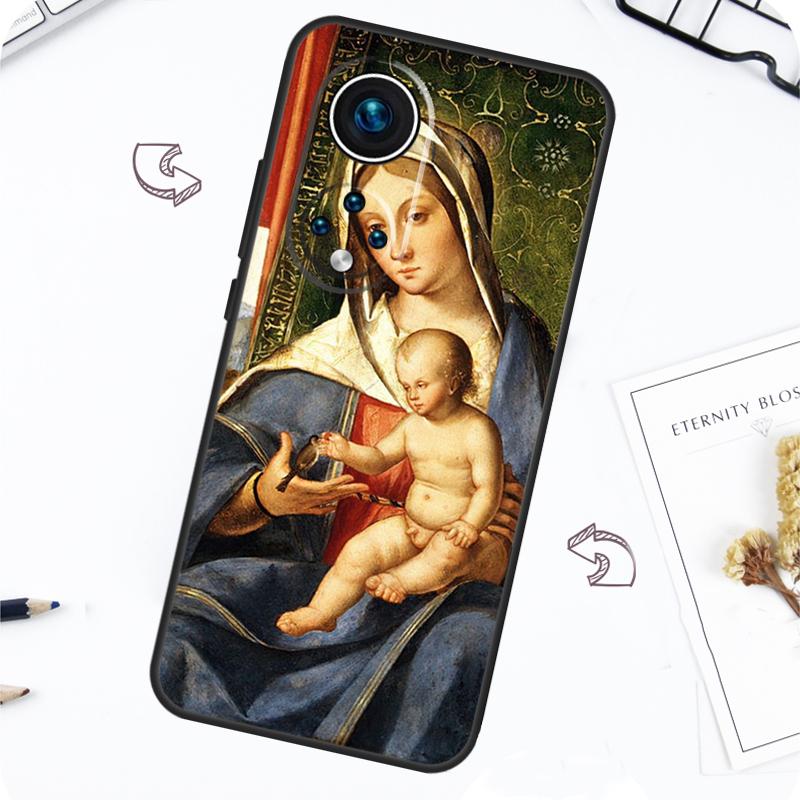 Conception Virgin Mary Jesus Case For Honor Magic 7 Lite 5 6 Pro Honor 200 50 70 90 Lite X8b X9a X8a X8 X9 X9c X9b Cover