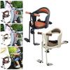 Kids Bicycle Front Seat Cycling Accessory Child Bike for Mountain Bikes Black