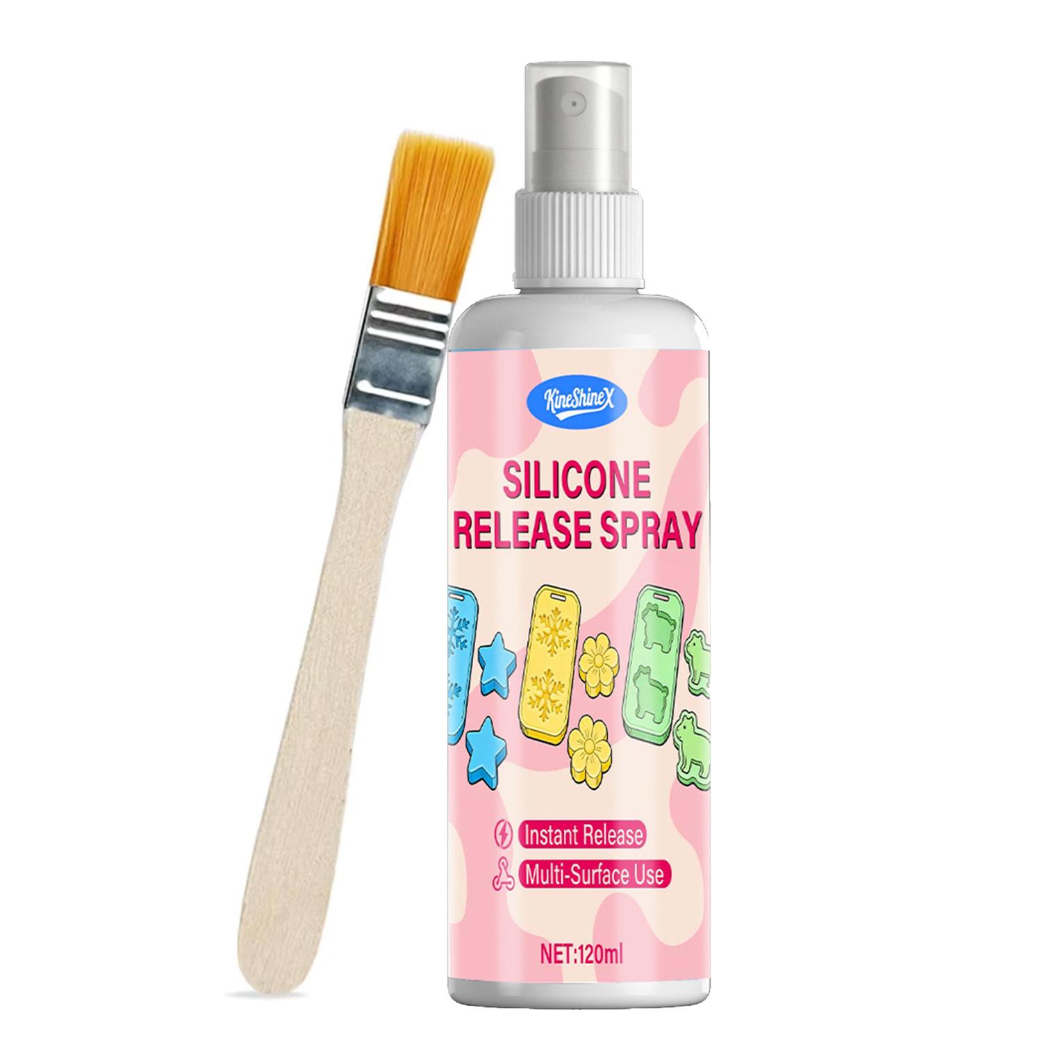 Silicone Release Spray, Epoxy Release Spray Strong Mould Fast Drying Non-Stick Release Extends Mould Life Easy to Clean Widely