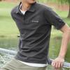 Columbia Casual Moisture-Wicking Short Sleeve Polo Shirt Men Polo Shirts Dark-Gray AE3119-011