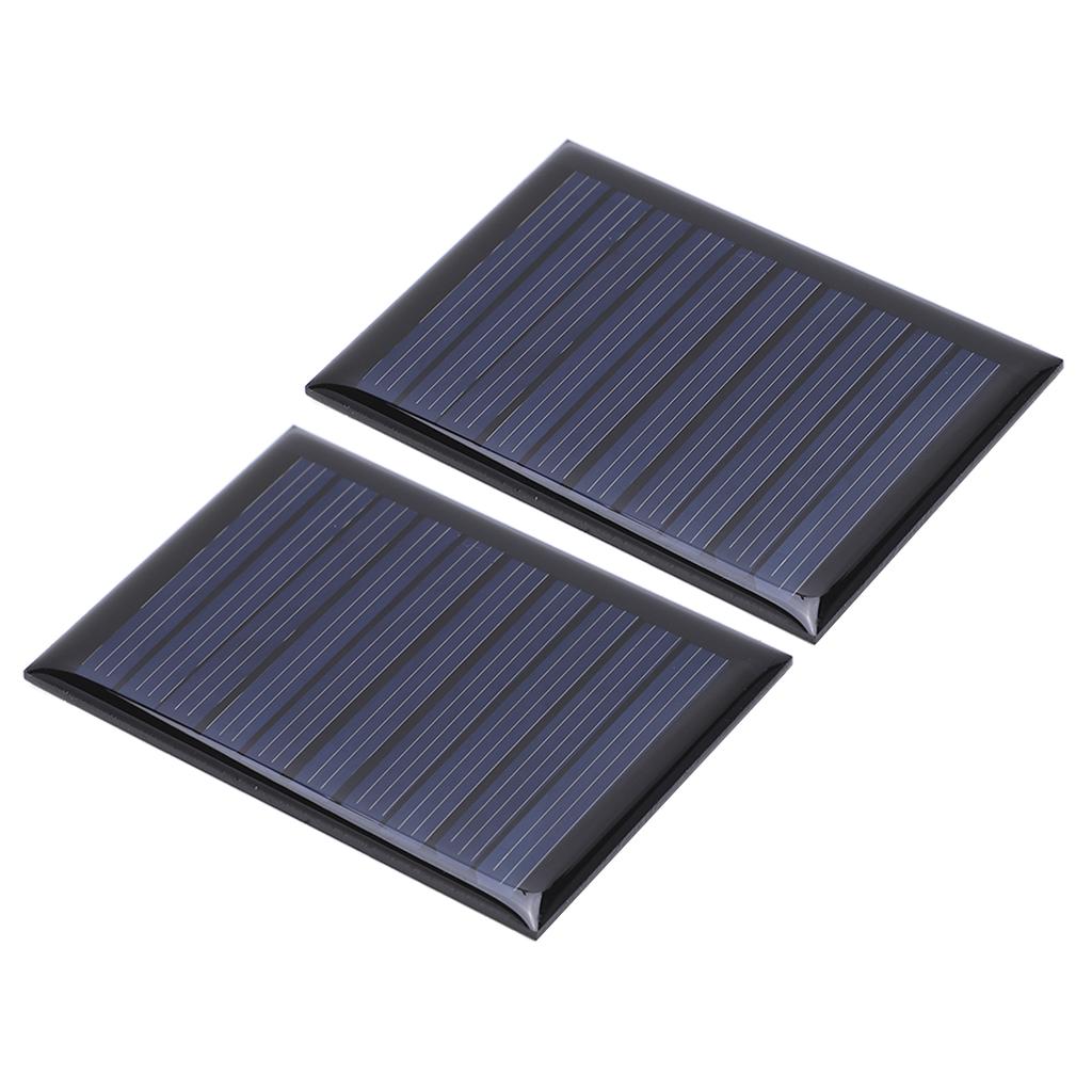 2 SZT. 5V 50mA Moduł Epoksydowy Zasilania Słonecznego Mini Panel Polikrzemowy Słoneczny 60x44mm