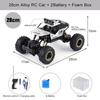 RC Cars Remote Control Car 1:12/16 Off Road Truck Metal Shell LED Headlights Offroad Monster RC Trucks 4WD All Terrain Toys Kids