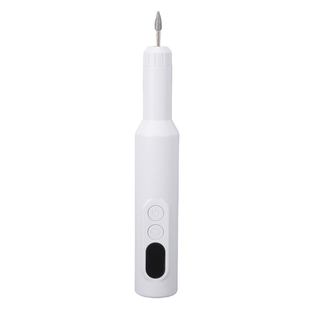 Electric Nail Drill Kit Cordless 18000 RPM LED Display Portable Rechargeable Nail File Machine for Home Salon Use