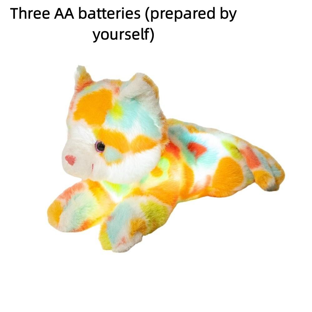 LED Glowing Stuffed Doll Colorful Light Light Up Toy Cute LED Plush Daily Companion