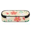 Pencil Case High Capacity Secure Zipper 300D Polyester with Main Compartment Mesh Pocket and Pen Slots for Teens and Students