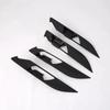 Black For Hyundai Cantus Creta Ix25 2020-2025 Carbon Fiber Door Handle Cover Trims Replacement Car Accessories