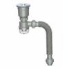 Single Bowl Sink Drainer Anti-Odor Kitchen Drain Kit Leak-Resistant U-Bend
