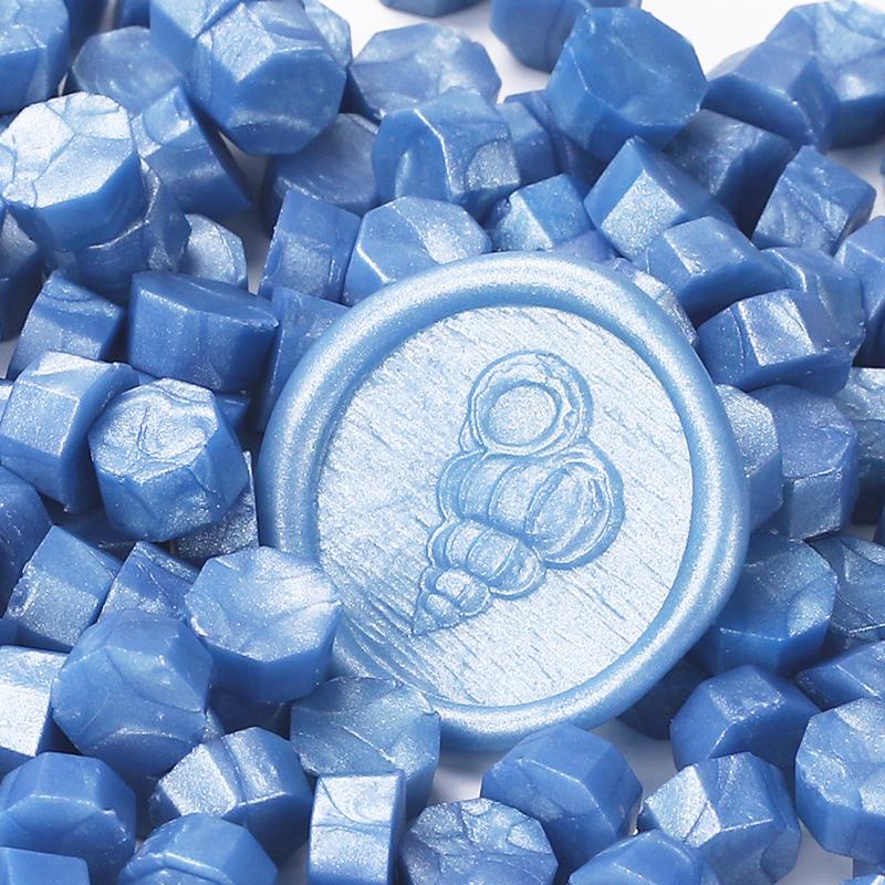 200 Pcs Wax Print Beads Wax Seal for Stamps Wax Lacquer for Seals Retro Sealing Gold Wedding Birthday Lacre for Card Making