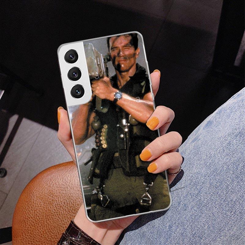 Arnold Schwarzenegger Terminator Phone Case For Samsung Galaxy S24 S25 Edge S26 Ultra S23 S22 S21 Plus S20 FE + Personalized Pri